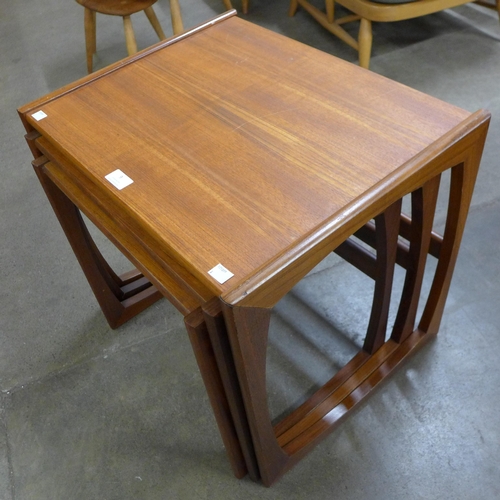 9 - A G-Plan Quadrille teak nest of tables