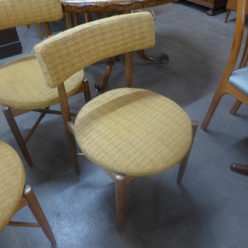 54A - A set of four G-Plan Fresco teak dining chairs