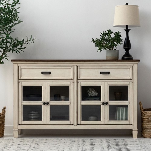 1524 - Conrad White Console (model:- P0250-2), original RRP £416.66 + VAT- damaged (4192-16) * This lot is ... 