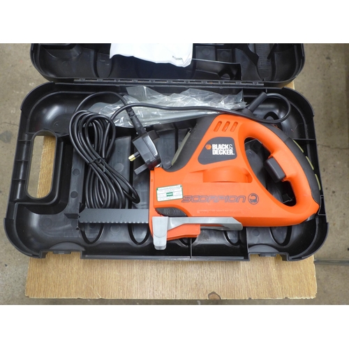 2007 - A Black & Decker Scorpion rip saw in case