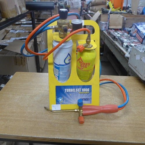 2018 - An Oxyturbo Turbo set 1000 oxy acetylene torch