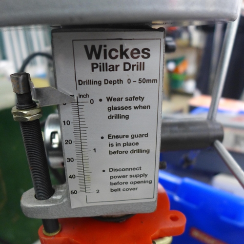 2074 - A Wickes bench 0-50mm pillar drill