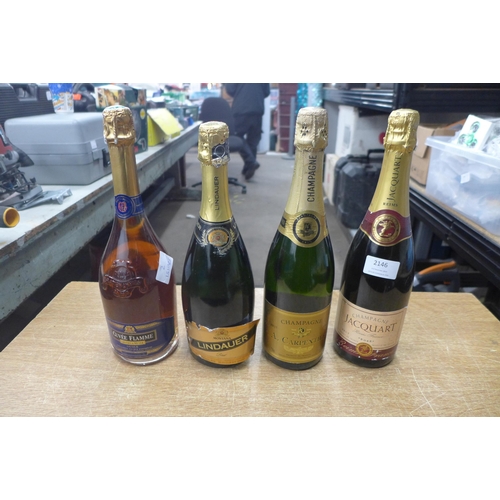 2146 - 3 Bottles of Champagne and a Brut Rosé