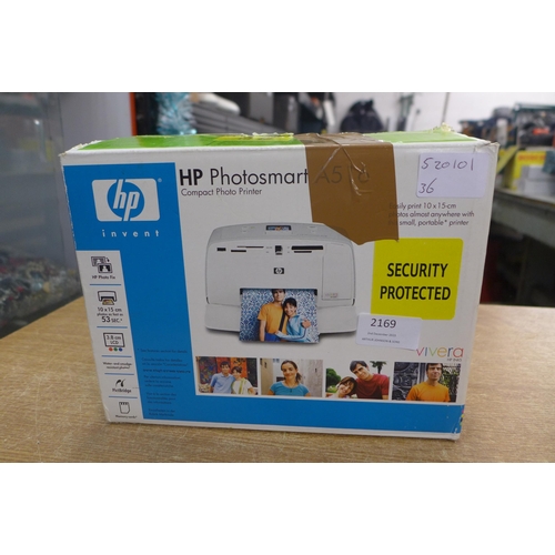 2169 - A HP Photosmart A516 compact photo printer