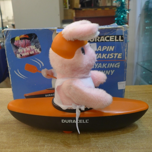 2184 - A Duracell kayaking bunny