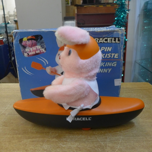 2184 - A Duracell kayaking bunny