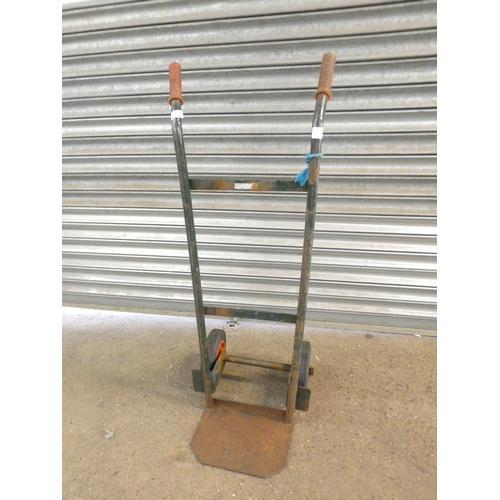 2260 - A hard wheel Sack trolley