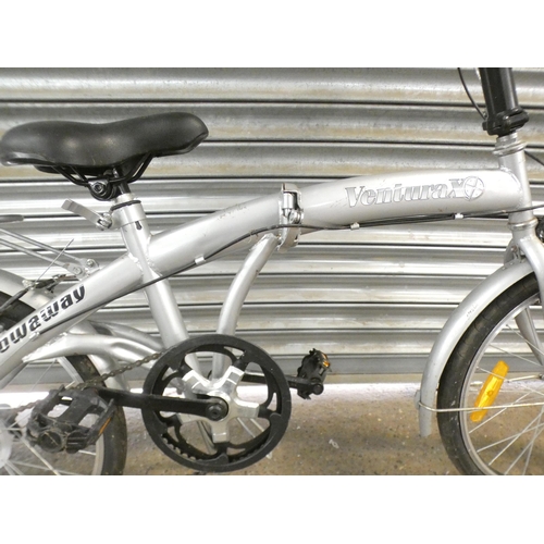 2273 - A Ventura X Stowaway folding bike