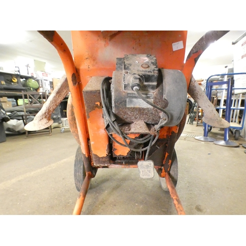 2286 - A Belle cement mixer with stand * Failed electrical testing due to damaged cable - sold as scrap