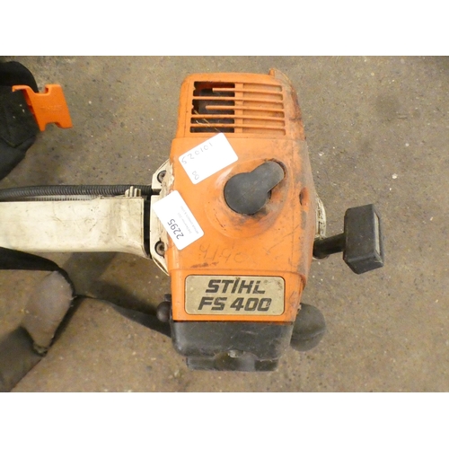 2295 - A Stihl FS400 petrol driven strimmer