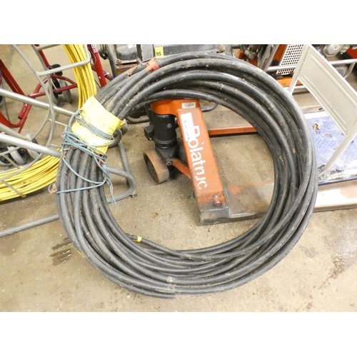 2340 - A roll of armoured cable