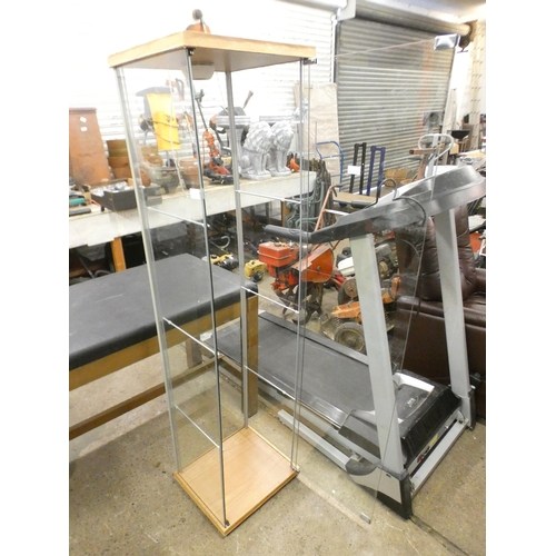 2348 - A Glass display cabinet