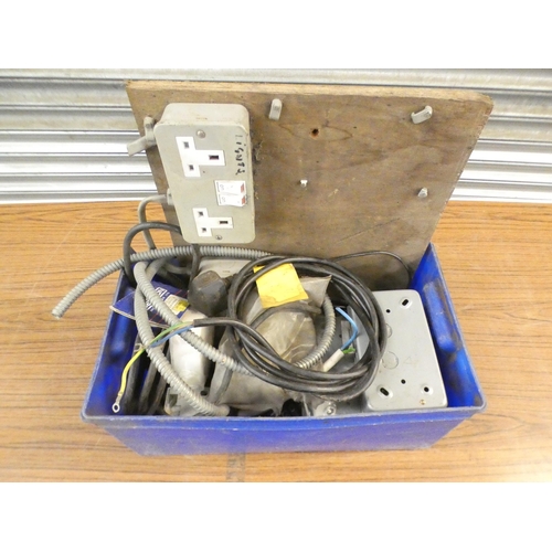 2370 - A box of electrical equipment