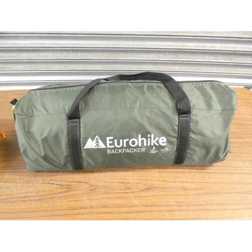 2384 - Two camping tents:- Vango Alpha 300 and Eurohike Backpacker