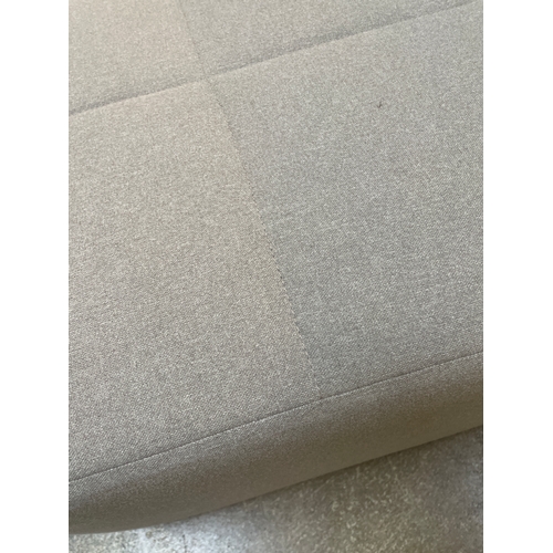 1498 - A mid grey foam footstool