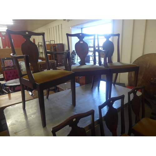 241 - A set of six G-Plan mahogany dining chairs