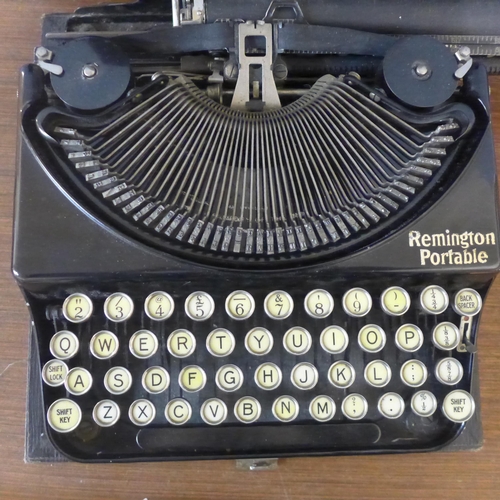 379A - A Remington portable typewriter