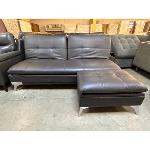 1501 - Sealy Convertible Sofa With Ottoman, original RRP £574.99 + VAT (4192-6) * This lot is subject to VA... 