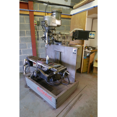 1 - A Bridgeport EZ Trak DX 3-axis CNC milling machine. 416V 3-phase 50Hz. Item has been in use until re... 