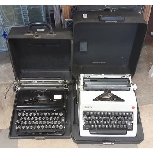 393 - Two vintage typewriters