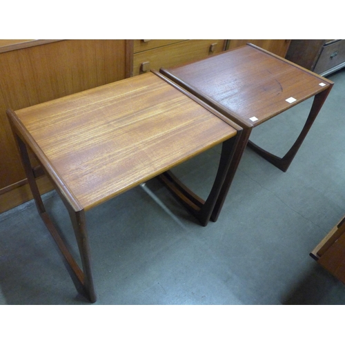 599 - A pair of G-Plan Quadrille teak occasional tables