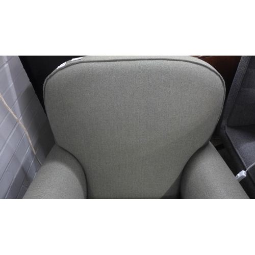 1345 - A Hector tweed upholstered armchair, RRP £1260 * this lot is subject to VAT