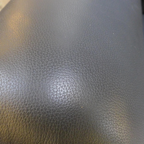 1443 - Grace Grey Leather 2.5 Seater Power Recliner sofa, original RRP £874.99 + VAT (4192-27) * This lot i... 