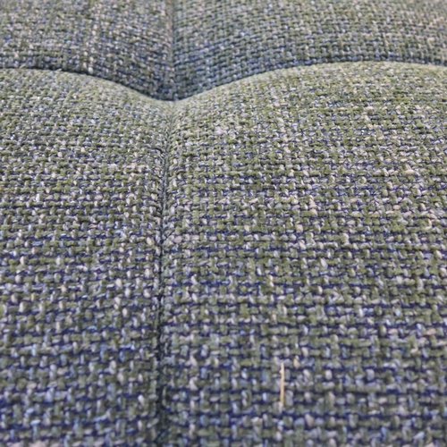 1469 - Isla Highland Fabric Green Fabric Ottoman, original RRP £349.99 + VAT (4192-15) * This lot is subjec... 