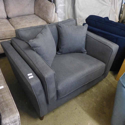 1489 - A Barker & Stonehouse grey upholstered love seat