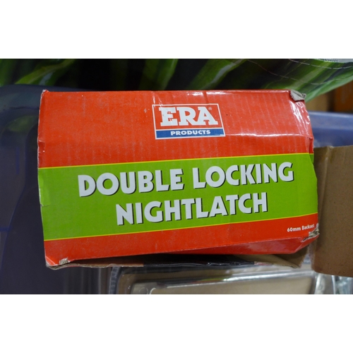 2305 - A bag of door knobs and locks