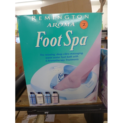 2400 - A Remington Aroma foot spa