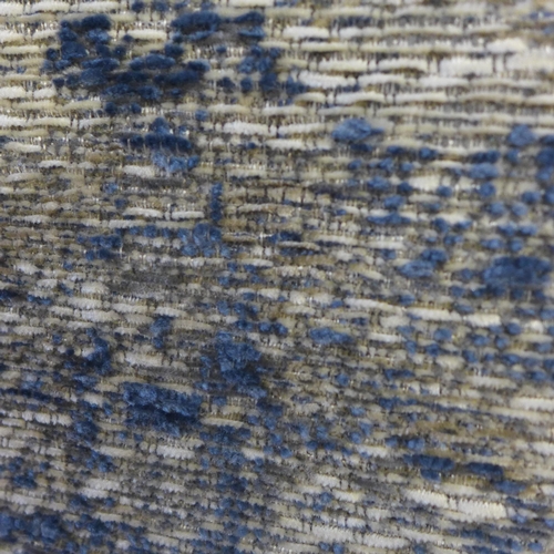 1426 - A grey and duck egg blue ground contemporary vintage look designer carpet, 300cm x 200cm