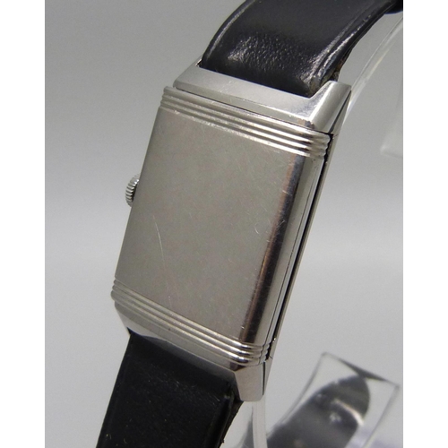 1001 - A Jaeger-LeCoultre Reverso wristwatch, 22mm case