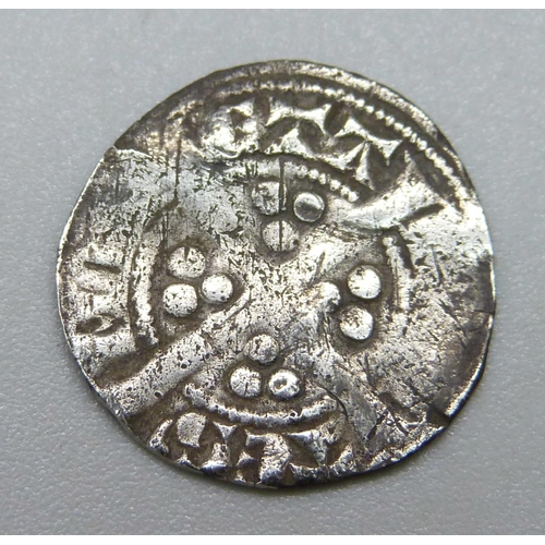 1092 - An Edward I 1272 silver penny, possibly Exeter Mint