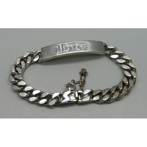 1102 - A Dior ID bracelet