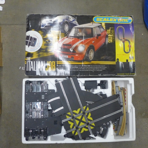 1185 - A Scalextric The Italian Job racing system **PLEASE NOTE THIS LOT IS NOT ELIGIBLE FOR POSTING AND PA... 