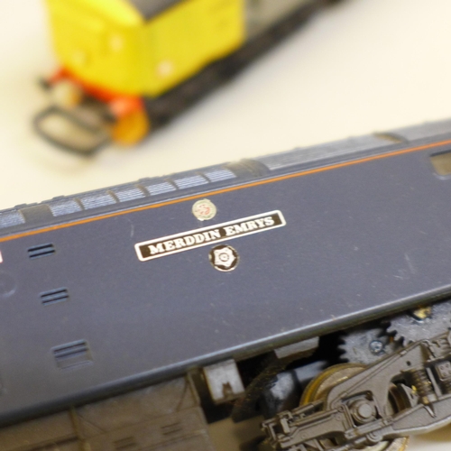 648 - Three Lima OO gauge model diesel locomotives