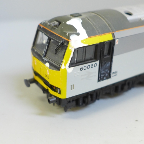 648 - Three Lima OO gauge model diesel locomotives