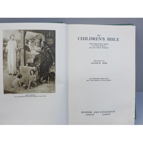 658 - One volume; The Children's Bible, arranged by Arthur Mee