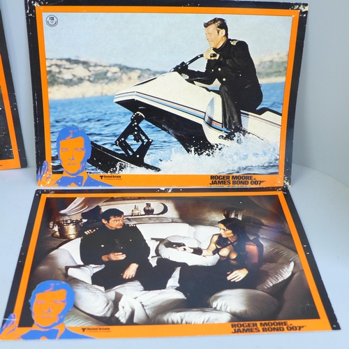 699 - James Bond movie lobby cards, For Your Eyes Only (12)