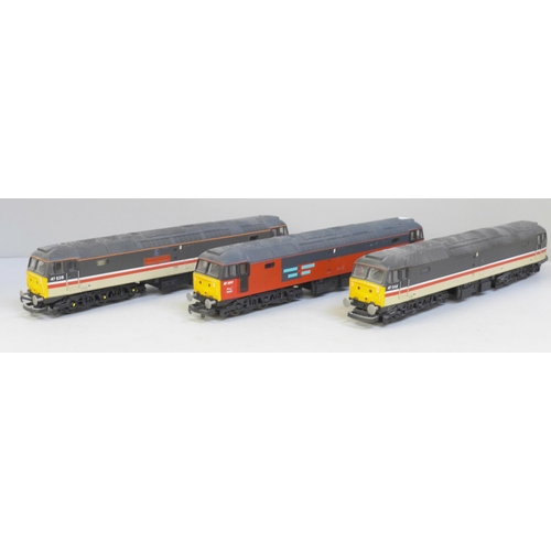 704 - Three Lima OO gauge model diesel locomotives