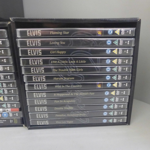 741 - A DeAgostini Elvis Presley collection of DVDs **PLEASE NOTE THIS LOT IS NOT ELIGIBLE FOR POSTING AND... 