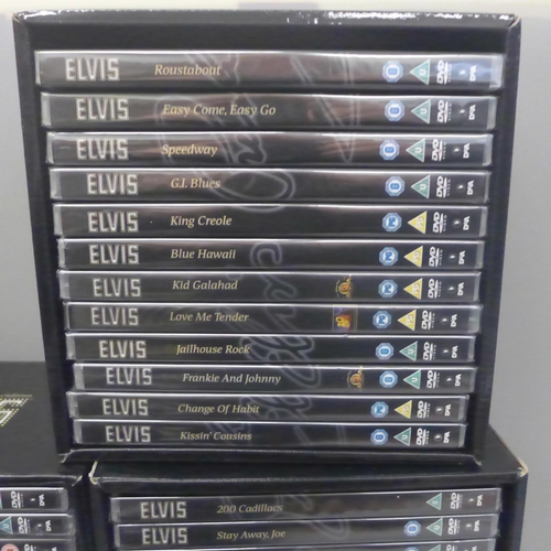 741 - A DeAgostini Elvis Presley collection of DVDs **PLEASE NOTE THIS LOT IS NOT ELIGIBLE FOR POSTING AND... 