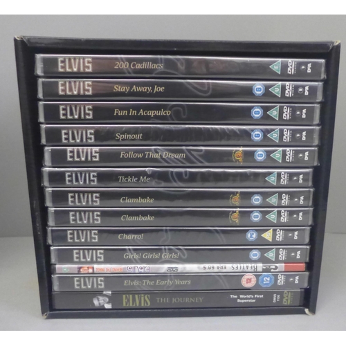 741 - A DeAgostini Elvis Presley collection of DVDs **PLEASE NOTE THIS LOT IS NOT ELIGIBLE FOR POSTING AND... 