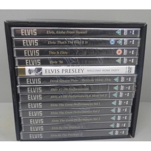 741 - A DeAgostini Elvis Presley collection of DVDs **PLEASE NOTE THIS LOT IS NOT ELIGIBLE FOR POSTING AND... 