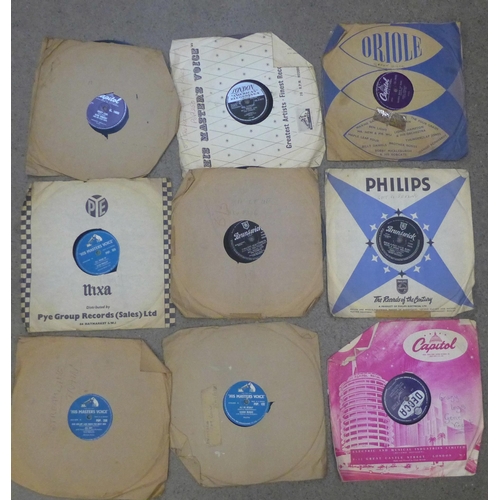 763 - 78rpm records including Rock n Roll, Elvis Presley, Gene Vincent, Bill Haley and His Comets, Jerry L... 