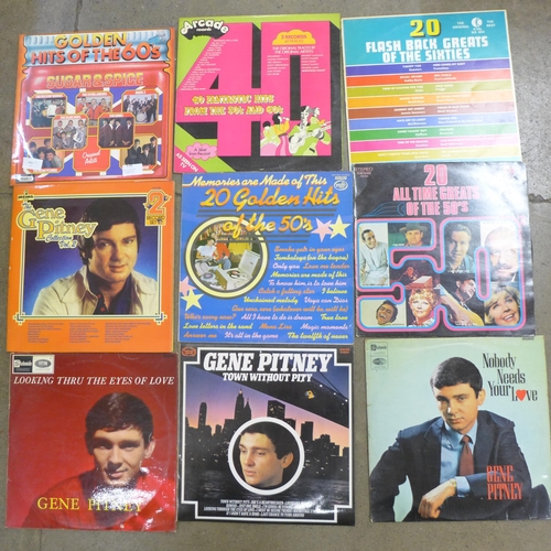 770 - A collection of 1950s and 60s records and compilation records, (20)