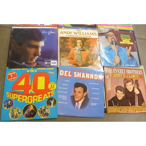 770 - A collection of 1950s and 60s records and compilation records, (20)