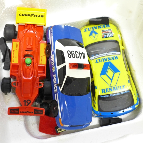 809 - A Scalextric set containing track and cars, incomplete, boxed **PLEASE NOTE THIS LOT IS NOT ELIGIBLE... 