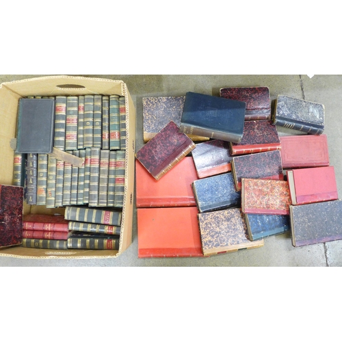 812 - A box of books; mainly French 19th Century **PLEASE NOTE THIS LOT IS NOT ELIGIBLE FOR POSTING AND PA... 